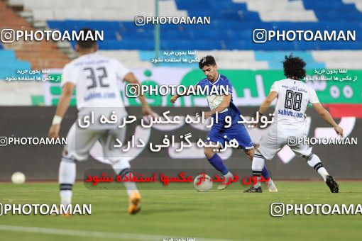1686811, Tehran, , لیگ برتر فوتبال ایران، Persian Gulf Cup، Week 28، Second Leg، Esteghlal 1 v 0 Naft M Soleyman on 2021/07/20 at Azadi Stadium