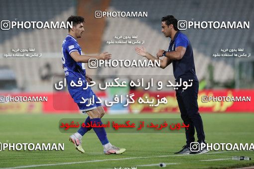 1686808, Tehran, , لیگ برتر فوتبال ایران، Persian Gulf Cup، Week 28، Second Leg، Esteghlal 1 v 0 Naft M Soleyman on 2021/07/20 at Azadi Stadium