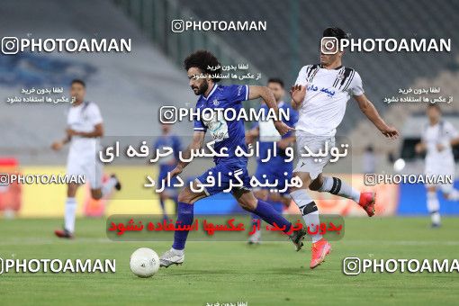 1686746, Tehran, , لیگ برتر فوتبال ایران، Persian Gulf Cup، Week 28، Second Leg، Esteghlal 1 v 0 Naft M Soleyman on 2021/07/20 at Azadi Stadium