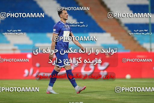1686721, Tehran, , لیگ برتر فوتبال ایران، Persian Gulf Cup، Week 28، Second Leg، Esteghlal 1 v 0 Naft M Soleyman on 2021/07/20 at Azadi Stadium