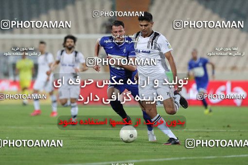 1686726, Tehran, , لیگ برتر فوتبال ایران، Persian Gulf Cup، Week 28، Second Leg، Esteghlal 1 v 0 Naft M Soleyman on 2021/07/20 at Azadi Stadium
