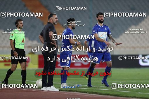 1686843, Tehran, , لیگ برتر فوتبال ایران، Persian Gulf Cup، Week 28، Second Leg، Esteghlal 1 v 0 Naft M Soleyman on 2021/07/20 at Azadi Stadium