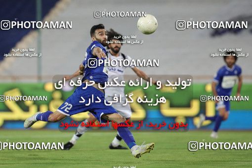 1686724, Tehran, , لیگ برتر فوتبال ایران، Persian Gulf Cup، Week 28، Second Leg، Esteghlal 1 v 0 Naft M Soleyman on 2021/07/20 at Azadi Stadium