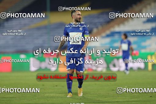1686762, Tehran, , لیگ برتر فوتبال ایران، Persian Gulf Cup، Week 28، Second Leg، Esteghlal 1 v 0 Naft M Soleyman on 2021/07/20 at Azadi Stadium