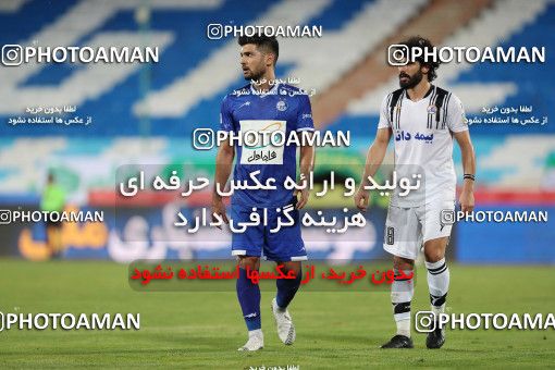 1686858, Tehran, , لیگ برتر فوتبال ایران، Persian Gulf Cup، Week 28، Second Leg، Esteghlal 1 v 0 Naft M Soleyman on 2021/07/20 at Azadi Stadium