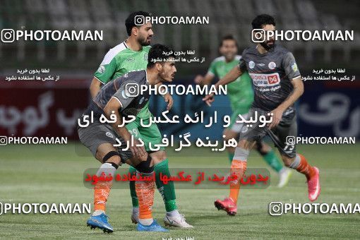 1689724, Tehran, Iran, لیگ برتر فوتبال ایران، Persian Gulf Cup، Week 29، Second Leg، Saipa 1 v 0 Aluminium Arak on 2021/07/25 at Shahid Dastgerdi Stadium