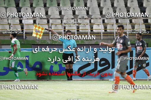 1689617, Tehran, Iran, لیگ برتر فوتبال ایران، Persian Gulf Cup، Week 29، Second Leg، Saipa 1 v 0 Aluminium Arak on 2021/07/25 at Shahid Dastgerdi Stadium