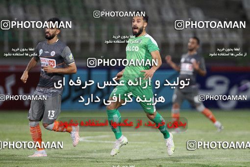 1689826, لیگ برتر فوتبال ایران، Persian Gulf Cup، Week 29، Second Leg، 2021/07/25، Tehran، Shahid Dastgerdi Stadium، Saipa 1 - 0 Aluminium Arak