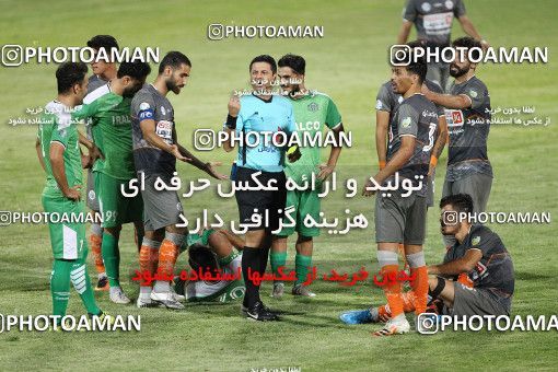 1689799, Tehran, Iran, لیگ برتر فوتبال ایران، Persian Gulf Cup، Week 29، Second Leg، Saipa 1 v 0 Aluminium Arak on 2021/07/25 at Shahid Dastgerdi Stadium