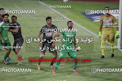 1689824, Tehran, Iran, لیگ برتر فوتبال ایران، Persian Gulf Cup، Week 29، Second Leg، Saipa 1 v 0 Aluminium Arak on 2021/07/25 at Shahid Dastgerdi Stadium