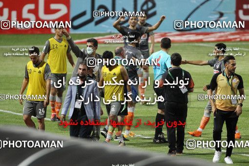 1689750, Tehran, Iran, لیگ برتر فوتبال ایران، Persian Gulf Cup، Week 29، Second Leg، Saipa 1 v 0 Aluminium Arak on 2021/07/25 at Shahid Dastgerdi Stadium