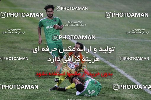 1689709, Tehran, Iran, لیگ برتر فوتبال ایران، Persian Gulf Cup، Week 29، Second Leg، Saipa 1 v 0 Aluminium Arak on 2021/07/25 at Shahid Dastgerdi Stadium