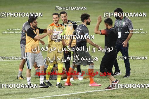 1689632, Tehran, Iran, لیگ برتر فوتبال ایران، Persian Gulf Cup، Week 29، Second Leg، Saipa 1 v 0 Aluminium Arak on 2021/07/25 at Shahid Dastgerdi Stadium
