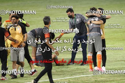 1689682, Tehran, Iran, لیگ برتر فوتبال ایران، Persian Gulf Cup، Week 29، Second Leg، Saipa 1 v 0 Aluminium Arak on 2021/07/25 at Shahid Dastgerdi Stadium