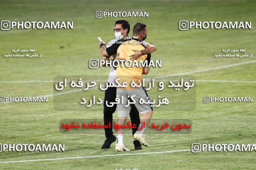 1689633, Tehran, Iran, لیگ برتر فوتبال ایران، Persian Gulf Cup، Week 29، Second Leg، Saipa 1 v 0 Aluminium Arak on 2021/07/25 at Shahid Dastgerdi Stadium
