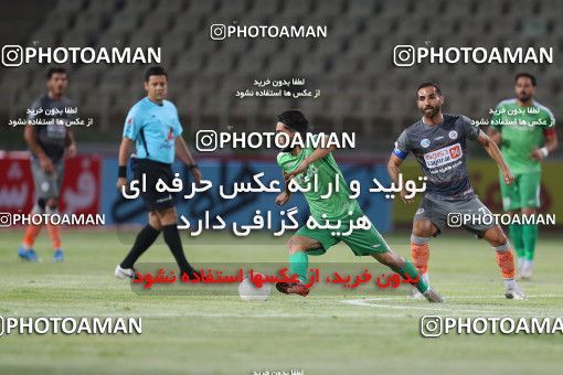1689859, Tehran, Iran, لیگ برتر فوتبال ایران، Persian Gulf Cup، Week 29، Second Leg، Saipa 1 v 0 Aluminium Arak on 2021/07/25 at Shahid Dastgerdi Stadium