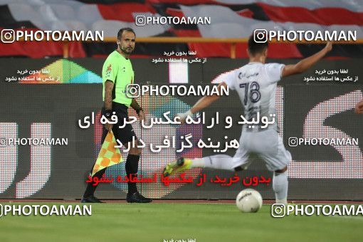 1690356, Tehran, Iran, لیگ برتر فوتبال ایران، Persian Gulf Cup، Week 29، Second Leg، Persepolis 3 v 1 Tractor Sazi on 2021/07/25 at Azadi Stadium