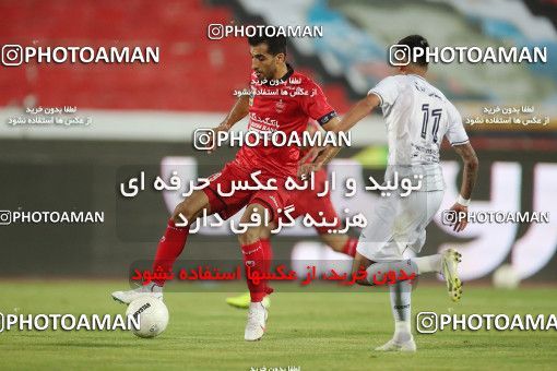 1690184, Tehran, Iran, لیگ برتر فوتبال ایران، Persian Gulf Cup، Week 29، Second Leg، Persepolis 3 v 1 Tractor Sazi on 2021/07/25 at Azadi Stadium