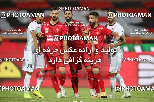 1690442, لیگ برتر فوتبال ایران، Persian Gulf Cup، Week 29، Second Leg، 2021/07/25، Tehran، Azadi Stadium، Persepolis 3 - ۱ Tractor Sazi