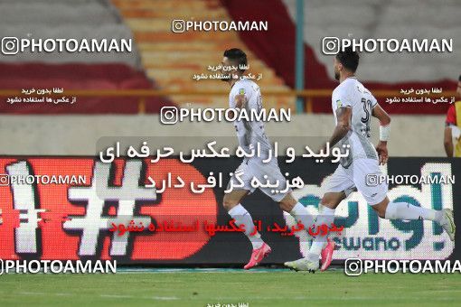 1690407, Tehran, Iran, لیگ برتر فوتبال ایران، Persian Gulf Cup، Week 29، Second Leg، Persepolis 3 v 1 Tractor Sazi on 2021/07/25 at Azadi Stadium