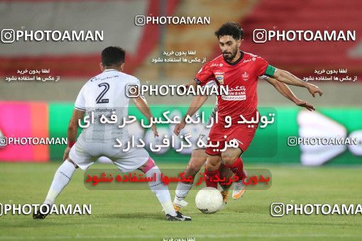 1690735, Tehran, Iran, لیگ برتر فوتبال ایران، Persian Gulf Cup، Week 29، Second Leg، Persepolis 3 v 1 Tractor Sazi on 2021/07/25 at Azadi Stadium