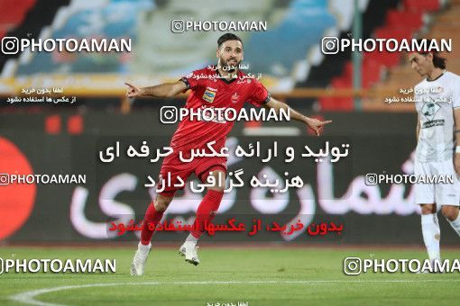 1690632, Tehran, Iran, لیگ برتر فوتبال ایران، Persian Gulf Cup، Week 29، Second Leg، Persepolis 3 v 1 Tractor Sazi on 2021/07/25 at Azadi Stadium