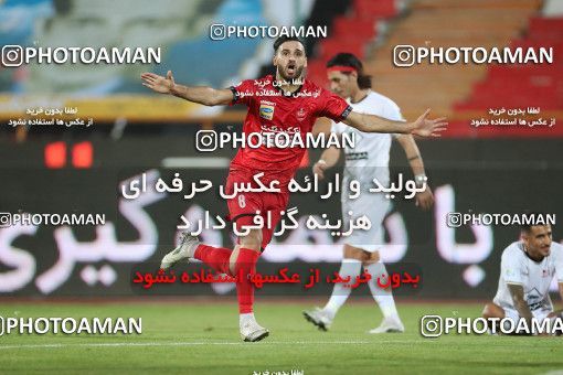1690596, Tehran, Iran, لیگ برتر فوتبال ایران، Persian Gulf Cup، Week 29، Second Leg، Persepolis 3 v 1 Tractor Sazi on 2021/07/25 at Azadi Stadium