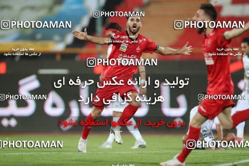 1690634, Tehran, Iran, لیگ برتر فوتبال ایران، Persian Gulf Cup، Week 29، Second Leg، Persepolis 3 v 1 Tractor Sazi on 2021/07/25 at Azadi Stadium
