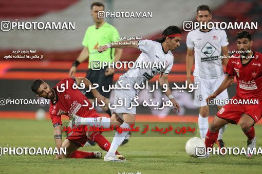 1690729, Tehran, Iran, لیگ برتر فوتبال ایران، Persian Gulf Cup، Week 29، Second Leg، Persepolis 3 v 1 Tractor Sazi on 2021/07/25 at Azadi Stadium