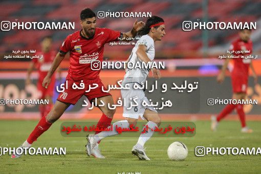 1690604, Tehran, Iran, لیگ برتر فوتبال ایران، Persian Gulf Cup، Week 29، Second Leg، Persepolis 3 v 1 Tractor Sazi on 2021/07/25 at Azadi Stadium