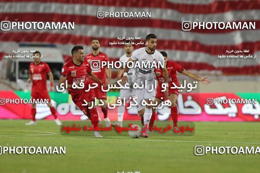1690019, Tehran, Iran, لیگ برتر فوتبال ایران، Persian Gulf Cup، Week 29، Second Leg، Persepolis 3 v 1 Tractor Sazi on 2021/07/25 at Azadi Stadium