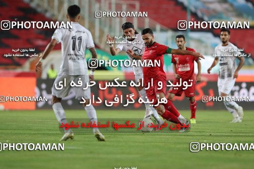1689969, Tehran, Iran, لیگ برتر فوتبال ایران، Persian Gulf Cup، Week 29، Second Leg، Persepolis 3 v 1 Tractor Sazi on 2021/07/25 at Azadi Stadium