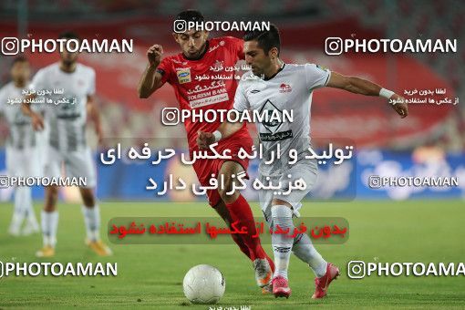 1689958, Tehran, Iran, لیگ برتر فوتبال ایران، Persian Gulf Cup، Week 29، Second Leg، Persepolis 3 v 1 Tractor Sazi on 2021/07/25 at Azadi Stadium