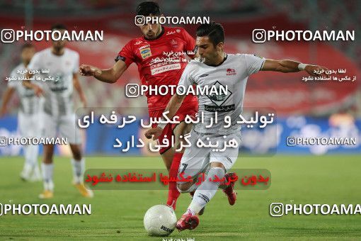 1689992, Tehran, Iran, لیگ برتر فوتبال ایران، Persian Gulf Cup، Week 29، Second Leg، Persepolis 3 v 1 Tractor Sazi on 2021/07/25 at Azadi Stadium