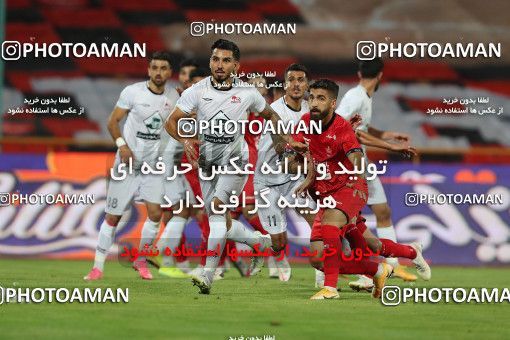 1689959, Tehran, Iran, لیگ برتر فوتبال ایران، Persian Gulf Cup، Week 29، Second Leg، Persepolis 3 v 1 Tractor Sazi on 2021/07/25 at Azadi Stadium
