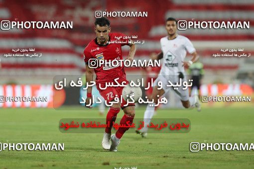 1690107, Tehran, Iran, لیگ برتر فوتبال ایران، Persian Gulf Cup، Week 29، Second Leg، Persepolis 3 v 1 Tractor Sazi on 2021/07/25 at Azadi Stadium