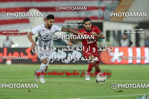 1689912, Tehran, Iran, لیگ برتر فوتبال ایران، Persian Gulf Cup، Week 29، Second Leg، Persepolis 3 v 1 Tractor Sazi on 2021/07/25 at Azadi Stadium