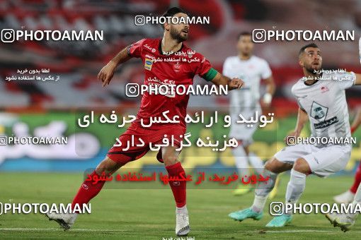 1690013, Tehran, Iran, لیگ برتر فوتبال ایران، Persian Gulf Cup، Week 29، Second Leg، Persepolis 3 v 1 Tractor Sazi on 2021/07/25 at Azadi Stadium