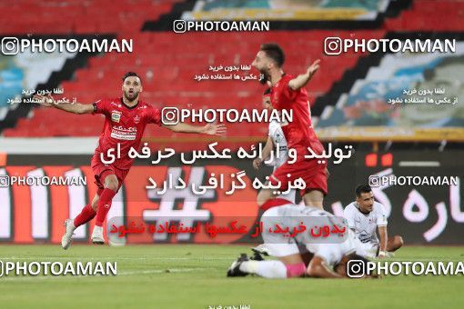 1690029, Tehran, Iran, لیگ برتر فوتبال ایران، Persian Gulf Cup، Week 29، Second Leg، Persepolis 3 v 1 Tractor Sazi on 2021/07/25 at Azadi Stadium
