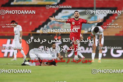 1690064, Tehran, Iran, لیگ برتر فوتبال ایران، Persian Gulf Cup، Week 29، Second Leg، Persepolis 3 v 1 Tractor Sazi on 2021/07/25 at Azadi Stadium