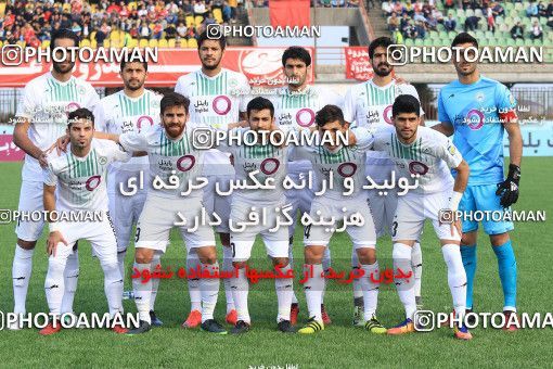 1691798, Rasht, , لیگ برتر فوتبال ایران، Persian Gulf Cup، Week 12، First Leg، Sepid Roud Rasht 2 v 2 Zob Ahan Esfahan on 2017/11/20 at Sardar Jangal Stadium