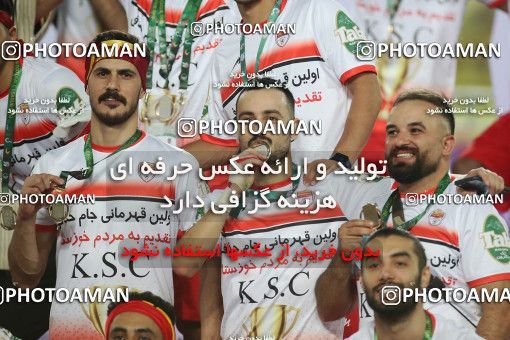 1695252, Isfahan, , Final 2020–21 Iranian Hazfi Cup, Khorramshahr Cup, Foulad Khouzestan (4) 0 v 0 (2) Esteghlal on 2021/08/08 at Naghsh-e Jahan Stadium