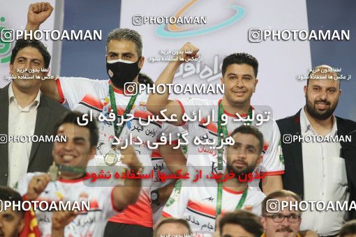 1695370, Isfahan, , Final 2020–21 Iranian Hazfi Cup, Khorramshahr Cup, Foulad Khouzestan (4) 0 v 0 (2) Esteghlal on 2021/08/08 at Naghsh-e Jahan Stadium