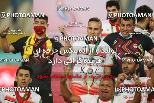 1695399, Isfahan, , Final 2020–21 Iranian Hazfi Cup, Khorramshahr Cup, Foulad Khouzestan (4) 0 v 0 (2) Esteghlal on 2021/08/08 at Naghsh-e Jahan Stadium