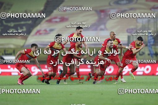 1694930, Isfahan, , Final 2020–21 Iranian Hazfi Cup, Khorramshahr Cup, Foulad Khouzestan (4) 0 v 0 (2) Esteghlal on 2021/08/08 at Naghsh-e Jahan Stadium