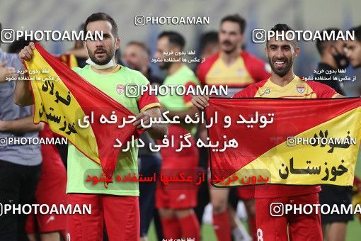 1694978, Isfahan, , Final 2020–21 Iranian Hazfi Cup, Khorramshahr Cup, Foulad Khouzestan (4) 0 v 0 (2) Esteghlal on 2021/08/08 at Naghsh-e Jahan Stadium
