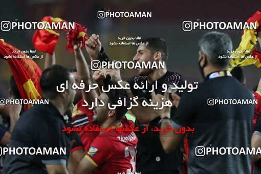 1694965, Isfahan, , Final 2020–21 Iranian Hazfi Cup, Khorramshahr Cup, Foulad Khouzestan (4) 0 v 0 (2) Esteghlal on 2021/08/08 at Naghsh-e Jahan Stadium