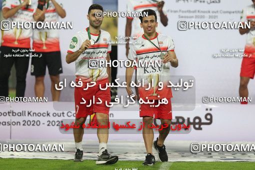 1694970, Isfahan, , Final 2020–21 Iranian Hazfi Cup, Khorramshahr Cup, Foulad Khouzestan (4) 0 v 0 (2) Esteghlal on 2021/08/08 at Naghsh-e Jahan Stadium