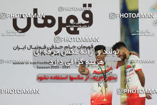 1695135, Isfahan, , Final 2020–21 Iranian Hazfi Cup, Khorramshahr Cup, Foulad Khouzestan (4) 0 v 0 (2) Esteghlal on 2021/08/08 at Naghsh-e Jahan Stadium