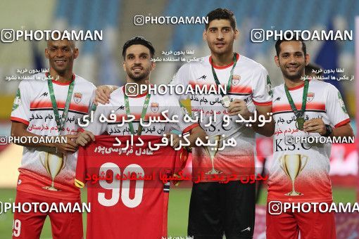 1695102, Isfahan, , Final 2020–21 Iranian Hazfi Cup, Khorramshahr Cup, Foulad Khouzestan (4) 0 v 0 (2) Esteghlal on 2021/08/08 at Naghsh-e Jahan Stadium